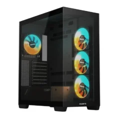 Gabinete Gigabyte C500 Panoramic Stealth (Atx, Vidrio Templado, 4 Vent. ARGB (MPN GB-C500P ST, Gabinetes para PC) img-1