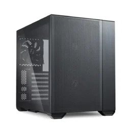 Gabinete Lian-Li O11 Air Mini Black, ATX, m-ATX, Mini ITX Modular Back Panels (MPN G99.O11AMX.00, Gabinetes para PC) img-1