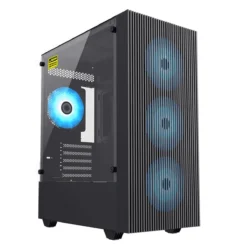 Gamemax Gabinete Gamer 1 Fab Tras/Matx/S/ Fuente (MPN EDGE, Gabinetes para PC) img-1