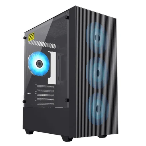 Gamemax Gabinete Gamer 1 Fab Tras/Matx/S/ Fuente (MPN EDGE, Gabinetes para PC) img-1