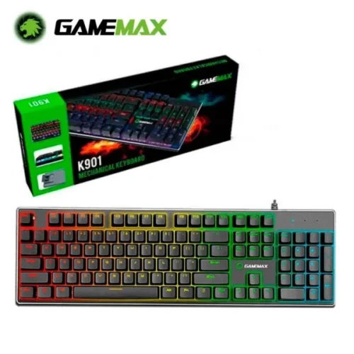 Gamemax Teclado Mecanico Español Chip Azul (MPN KG901, Teclados) img-1