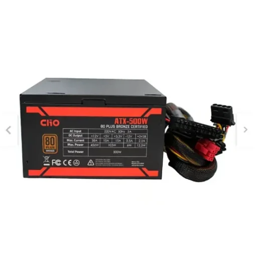 Genericos Clio Power Supply Atx-500 80 Plus Bronze CATX-500