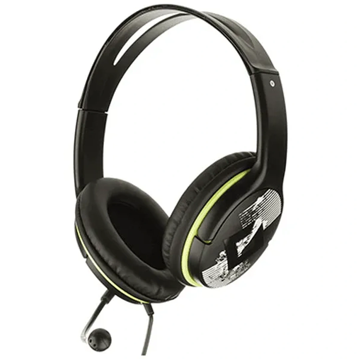 Audífonos Gamer Genius HS-400A, C/Micrófono, Negro/Verde (MPN 31710169100, Audífonos) img-1
