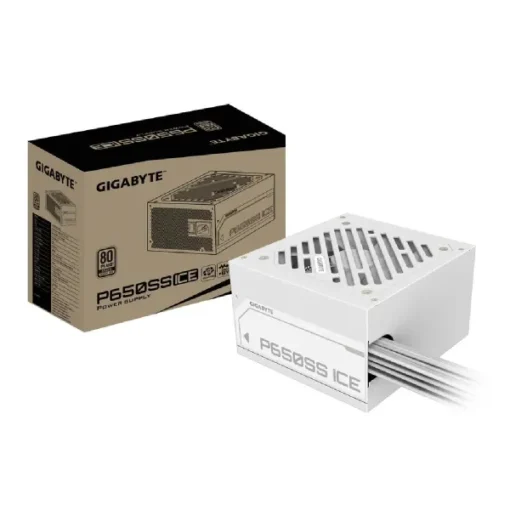 Gigabyte Fuente De Poder , 650W, Certificacion Silver, Color Blanco (MPN GP-P650SS ICE, Fuentes de poder para PC) img-1