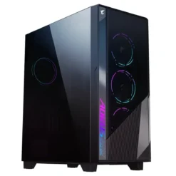 Gigabyte Gabinete Gamer Aorus C500 Glass E-Atx, Vidrio Templado, 4 Ventiladores (MPN GB-AC500G ST, Gabinetes para PC) img-1