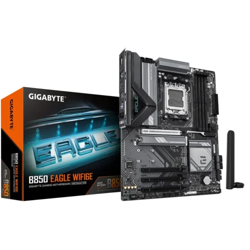 Gigabyte Placa Madre (Am5, Ddr5 4400/8200Mhz, M.3 X3, Atx (MPN B850 EAGLE WIFI6E, Placas madres para PC) img-1