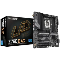 Gigabyte Placa Madre , Intel Lga1700, 4Xddr5 Dimm, Hdmi, Dp, 3Xm.2, 4Xsata, Atx Z790 D AC