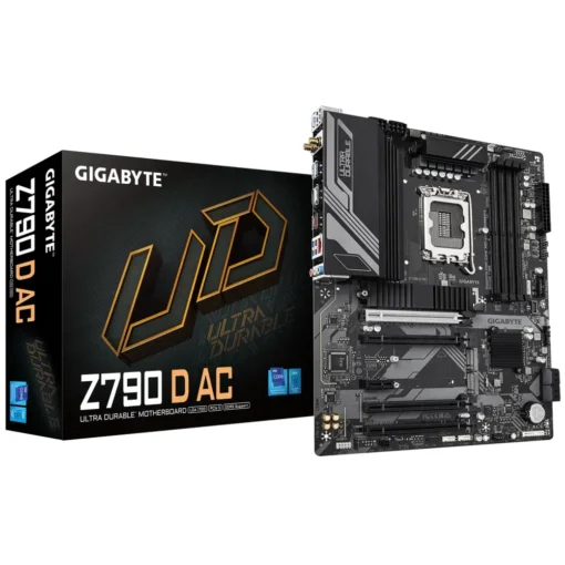 Gigabyte Placa Madre , Intel Lga1700, 4Xddr5 Dimm, Hdmi, Dp, 3Xm.2, 4Xsata, Atx Z790 D AC