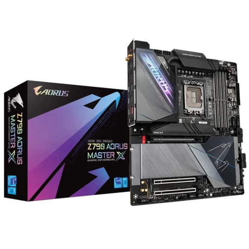 Gigabyte Placa Madre Z790 Aorus Master X 1700 DDR5 Wifi 7 BT 5.3 (MPN Z790 AORUS MASTER X, Placas madres para PC) img-1