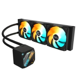 Gigabyte Watercooler , Negro, Radiador 360Mm, 3 Fans, Rgb (MPN GP-GIGABYTE GME 360, Refrigeración para PC) img-2