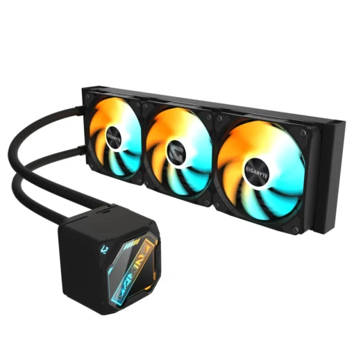 Gigabyte Watercooler , Negro, Radiador 360Mm, 3 Fans, Rgb (MPN GP-GIGABYTE GME 360, Refrigeración para PC) img-2
