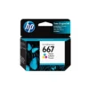 HP - 667 - Ink cartridge - Tricolor - (MPN 3YM78AL, Suministros para impresoras) img-1