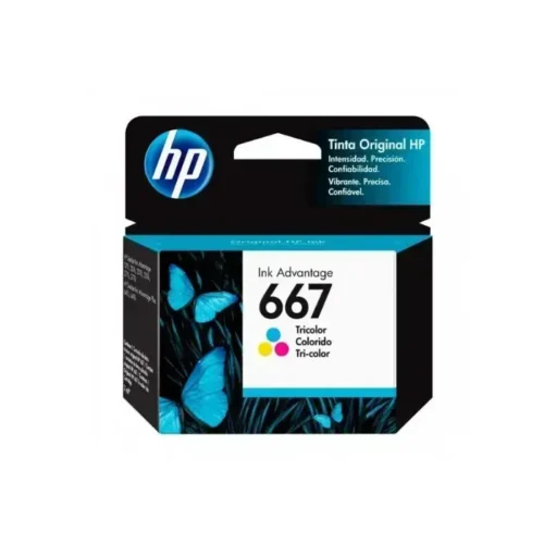 HP - 667 - Ink cartridge - Tricolor - (MPN 3YM78AL, Suministros para impresoras) img-1