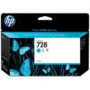 HP 728 130-ml Cyan DesignJet Ink Cartridge (MPN F9J67A, Suministros para impresoras) img-1