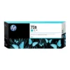 HP 728 300-ml Cyan DesignJet Ink Cartridge (MPN F9K17A, Suministros para impresoras) img-1