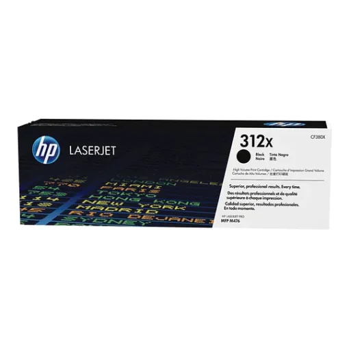 HP Tóner 312X - Alto rendimiento - negro - original - LaserJet CF380X