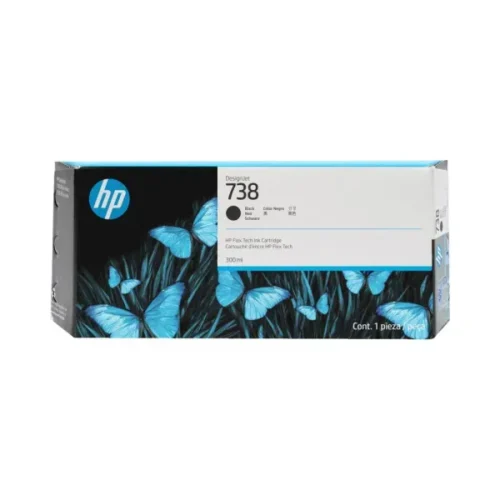 HP Tinta Negro 300ml para DesignJet, Alta Capacidad, (MPN 498N8A, Suministros para impresoras) img-1