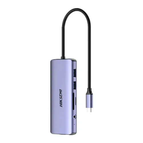 Hiksemi Docking Portable Usb C Hdmi/Vga/Rj45/Usb3.0 (MPN HS-HUB-DS11, Adaptadores, HUBs y Dockings) img-1