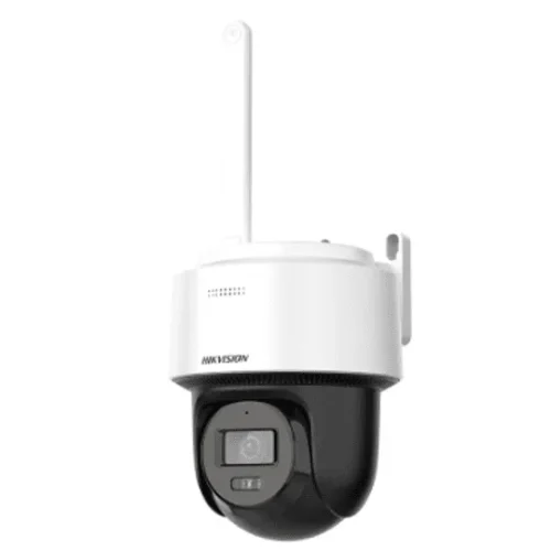Hikvision Cámara De Red Inteligente Para Exteriores, Fija, De 4 Mp, Con Luz (MPN DS-2DE2C400MWG/W, Cámaras de seguridad) img-1