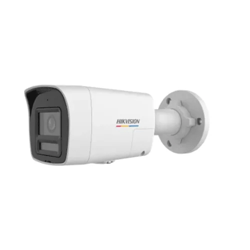 Hikvision Cámara De Red Tipo Bala Fija Colorvu De 6 Mp Con Luz Híbrida (MPN DS-2CD1067G2H-LIUF/SRB, Cámaras de seguridad) img-1