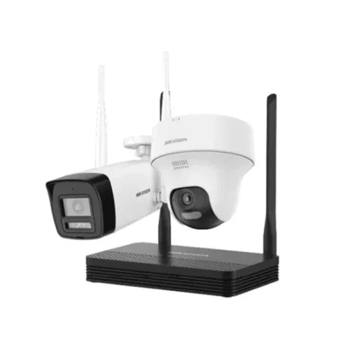 Hikvision Kit Cámaras 2MP Full HD, Wi-Fi, 4 Canales, NKS422W02H (MPN DS-J142I/NKS422W02H, Cámaras de seguridad) img-1