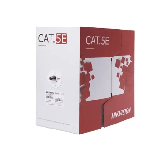 Hikvision Cable Al Por Mayor 305 M 5 Mm Utp Cat 5E Blanco (MPN DS-1LN5EO-UU/E, Cableado estructural) img-1