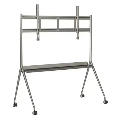 Hikvision Carrito Para Pantalla Plana Acero Gris Plata Tamaã±O De Pantalla (MPN DS-D5ABKY2-S, Cables, adaptadores y accesorios para pantallas) img-1