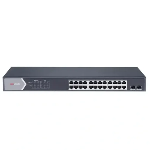 Hikvision Conmutador POE Inteligente, 24P, Gigabit, Gestión Inteligente (MPN DS-3E1526P-SI, Switches de red) img-1