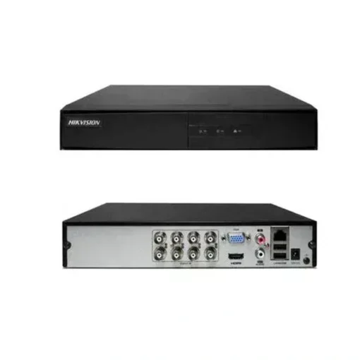 Hikvision Dvr De 8 Canales Análogos + 2Ip (1080P Lite, H.265 Pro+, 5 Mp, Max (MPN DS-7208HGHI-K/R, Cámaras de seguridad) img-1