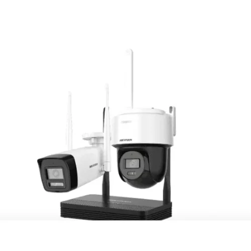 Kit Cámara Seguridad Hikvision 2MP, H.265, WiFi, Almacenamiento 512GB (MPN NKS422W03H, Cámaras de seguridad) img-1