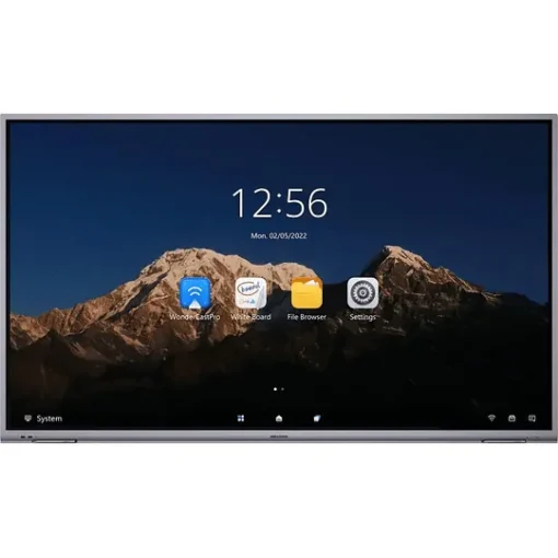 Hikvision Pantalla Interactiva Led , 65", Touch 45 Puntos, 3840 X 2160, Hdmi DS-D5B65RB/C