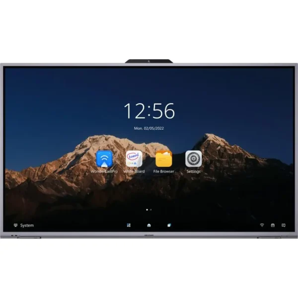 Hikvision Pantalla Interactiva De 86“ (Dled, 4K, Hdmi/Wi-Fi/Usb/Lan, Android 11 DS-D5B86RB/D