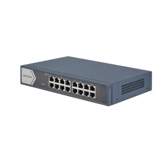 Hikvision Switch 10/100/1000 16P/Rackeable/No Admin /Metalico (MPN DS-3E0516-E(C), Switches de red) img-1
