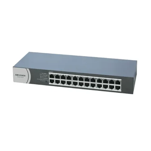 Hikvision Switch 10/100/1000 24P/Rackeable/No Admin /Metalico (MPN DS-3E0524R-O, Switches de red) img-1