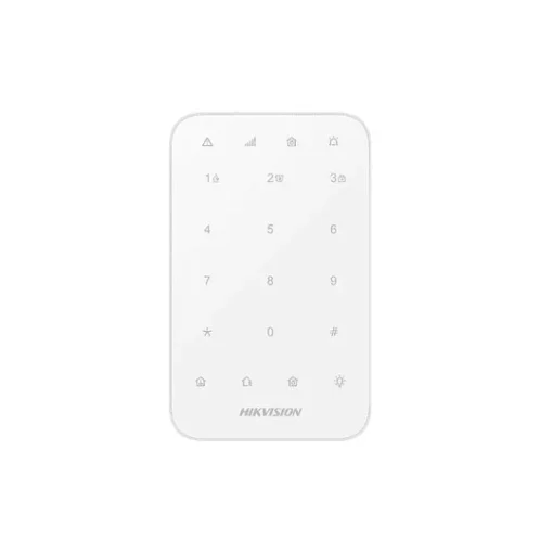 Hikvision Teclado Led Inalambrico Para Control De Acceso , 433Mhz, Cifrado DS-PK1-E-WB