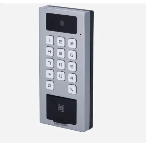 Terminal Hikvision Control Acceso: Facial, Huella, Tarjeta, IP65, IK09 (MPN DS-K1T502DBFWX-C, Cámaras de seguridad) img-1