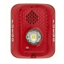 Honeywell Alarma P2RLED, LED Energía Baja, Montaje Pared (MPN P2RLED-SP, Alarmas) img-1