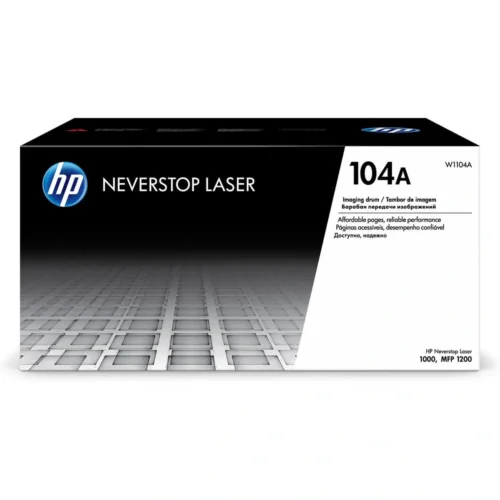 Kit Tambor HP 104A Negro, Original, para Neverstop Laser 1000, MFP 1200 (MPN W1104A, Suministros para impresoras) img-1
