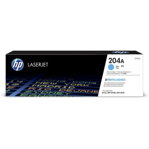 Hp Tóner 204A Cián Original Laserjet CF511A