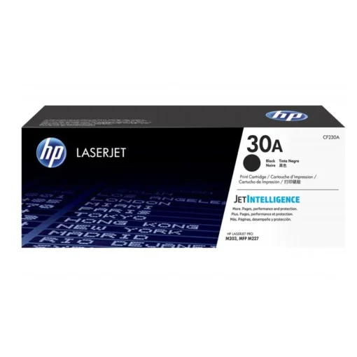 HP Tóner 30A Negro LaserJet Original CF230A