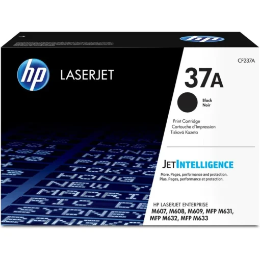 Hp Tóner 37A Negro Original Laserjet (MPN CF237A, Suministros para impresoras) img-1