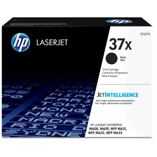 Hp Tóner 37X Alto Rendimiento Negro Original Laserjet (MPN CF237X, Suministros para impresoras) img-1