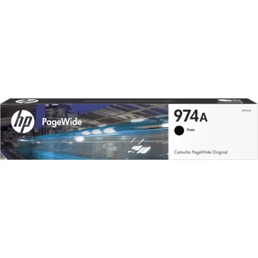 Hp 974A Negro Original Pagewide Cartucho De Tinta L0R96AL