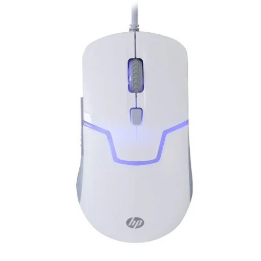 Mouse Gamer Hp Blanco Alambrico (MPN M100S, Mouses) img-1