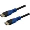 Hp Cable Hdmi Swv5201/59 V2.0 4K.2K 1.5M Neg/Azul (MPN 79PHL52011, Cables, adaptadores y accesorios para pantallas) img-1