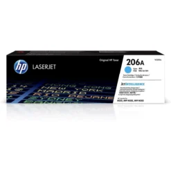 Hp Tóner 206A Laserjet Original, Cyan (MPN W2111A, Suministros para impresoras) img-1