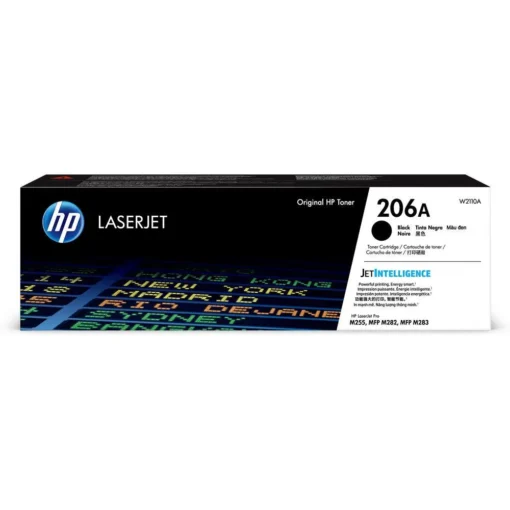 Hp Tóner Laserjet 206A, Negro W2110A