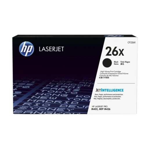 Hp Tóner Original Laserjet 26X Negro De Alta CF226X