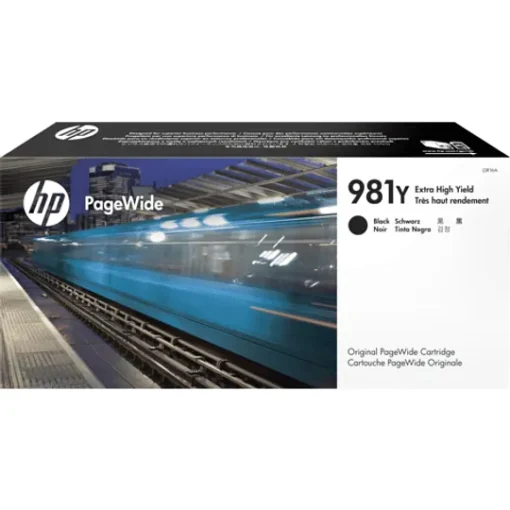 Hp Cartucho De Tinta Hp981Y Pagewide Negro L0R16A