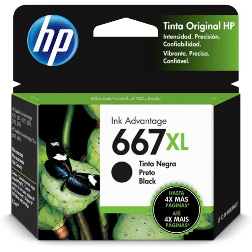 Hp Cartucho De Tinta Negro 3YM81AL